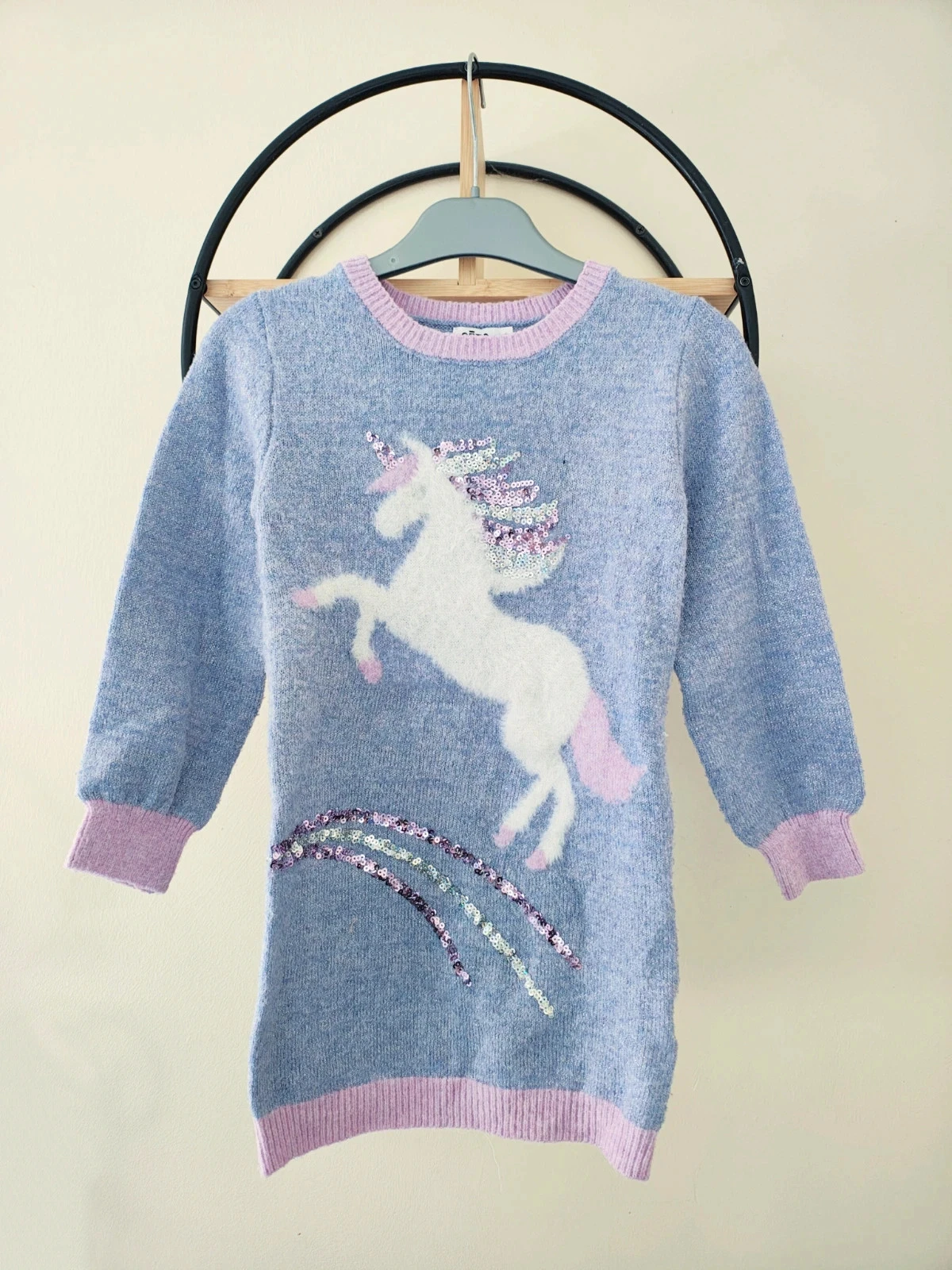 6 ans robe pull licorne c&a